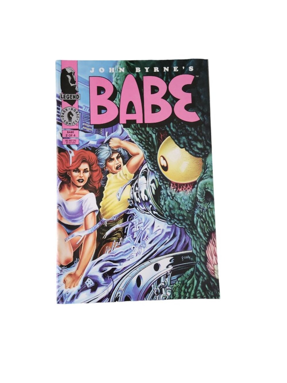 Dark Horse Babe #2 1994 Comic Book Collector Bagged Boarded